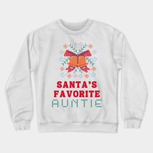 Christmas Auntie Gift Crewneck Sweatshirt